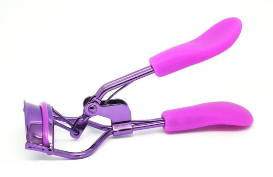 W7 eyelash curler eye curling tool clip groovy curls pink