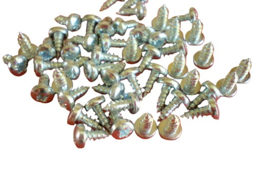SELF TAPPING SCREWS 50 pieces Pozi Pan Head 3mm x 6mm Long - CeeKay Traders UK