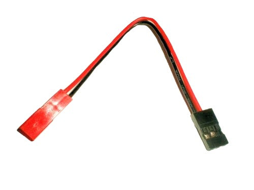 JST FEMALE To Futaba/JR MALE Battery Charge Connector Lead Conversion Cable - CeeKay Traders UK