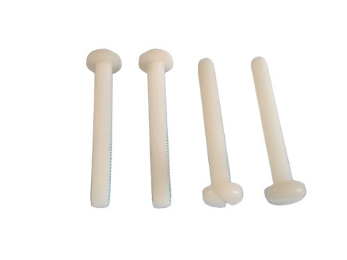Nylon Bolts Slotted Head 6mm x 40mm WING FIXING BOLTS x 4 - CeeKay Traders UK