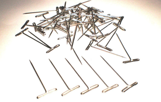 T-pins 38mm long x 50 pieces good quality