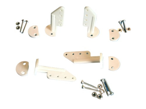 HORNS CONTROL LARGE RUDDER HORNS x 4 pieces inc Screws - CeeKay Traders UK