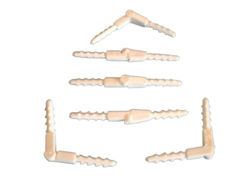 Hinges Pivot BARBI HINGE x 6 pieces  Nylon R/C - CeeKay Traders UK