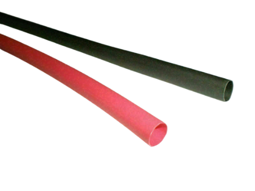 Heat Shrink Tubing Sleeve Wrap Black & Red 3.2mm x 2.4metres