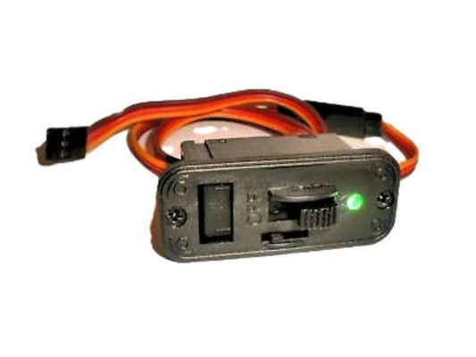 Heavy Duty RC Switch LED Receiver Battery  On Off Futaba JR Connectors Lead UK. - CeeKay Traders UK