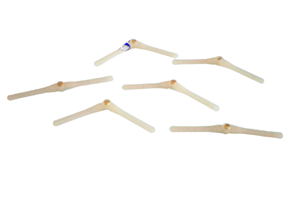 RC Round Pivot Barbi Hinges 2.5mm - CeeKay Traders UK