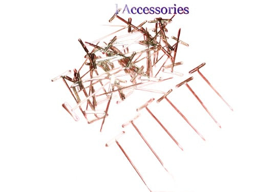 T-PINS 27mm LONG FOR MODELLING & CRAFTS x 50 PINS. - CeeKay Traders UK